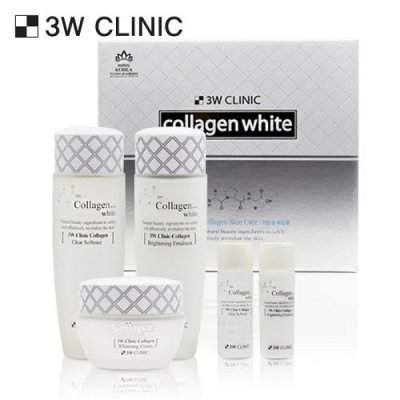 3W Clinic 臻白基础护肤3件套 纯天然 抗衰 补水