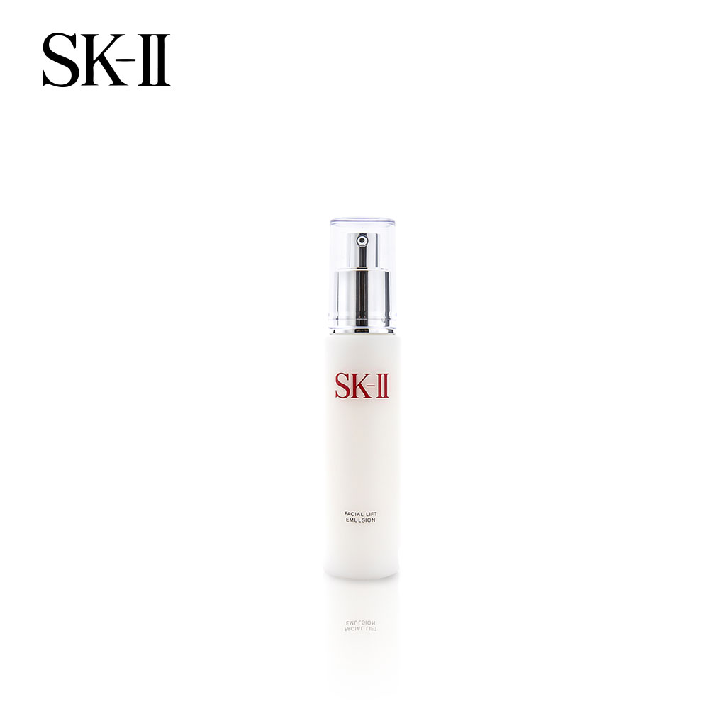 SK-II晶致美肤乳液100g（SK2面霜乳液女 护肤品 补水保湿 淡化细纹 化妆品）